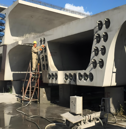 盐湖压浆料施工流程及注意事项